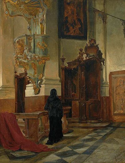 الكنيسة الباروكية الداخلية بواسطة هانز إدوارد فون بيرليبش فالينداس